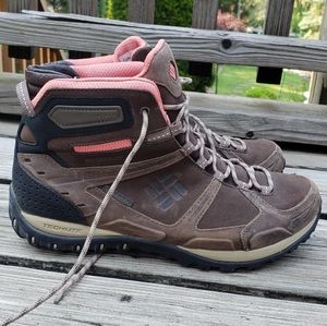 Columbia Culvert Mid Omni Tech Waterproof Hiking Boots Women's 8.5 Like New